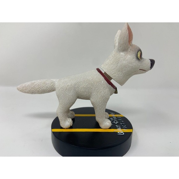 Disney BOLT Super Dog Bobble Head Statue EXCLUSIVE MOVIE REWARD RARE HTF - Picture 5 of 6